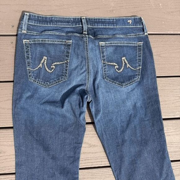 AG Adriano Goldschmied The Angel Boot Cut Blue Jeans Denim 30 x 33 Womens 30R - Picture 10 of 11